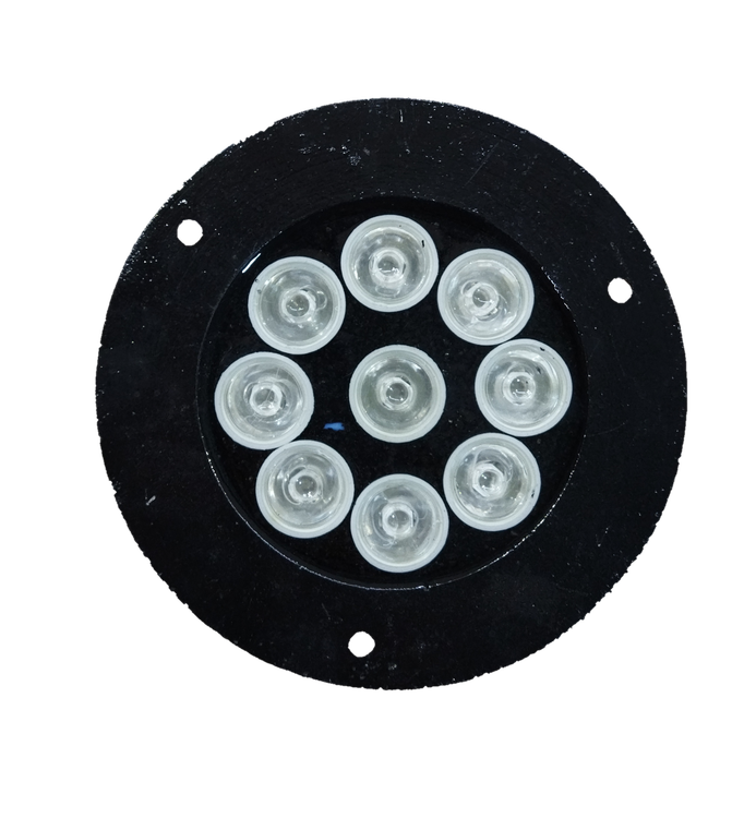 چراغ استخری رینگ دار (غلاف دار) ۹ وات تابان توس