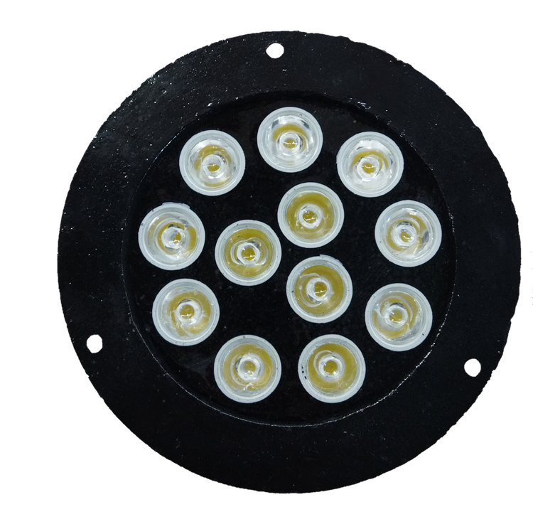 چراغ استخری رینگ دار ۱۲ وات تابان توس