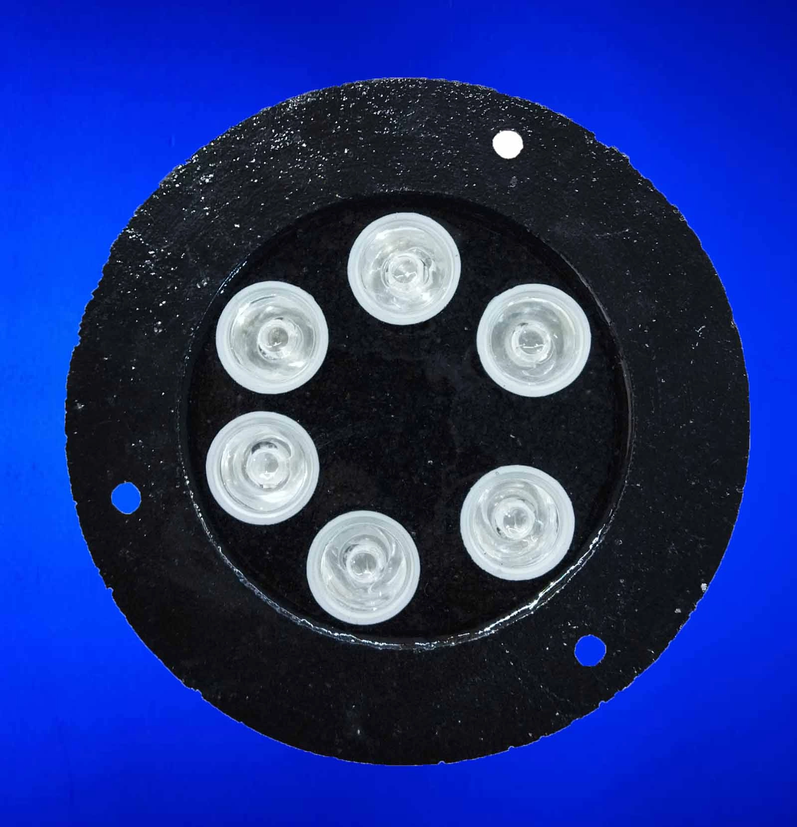چراغ استخری رینگ دار فول کالر RGB (آر جی بی) 18 (6x3) وات توکار و روکار برند تابان توس