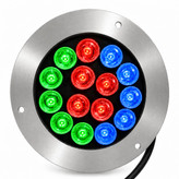 چراغ استخری رینگ دار15 وات مولتی کالر RGB (آر جی بی) توکار و روکار برند تابان توس